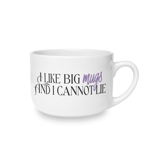 I Like Big Mugs And I Cannot Lie Latte Extra-Large Ceramic Mug