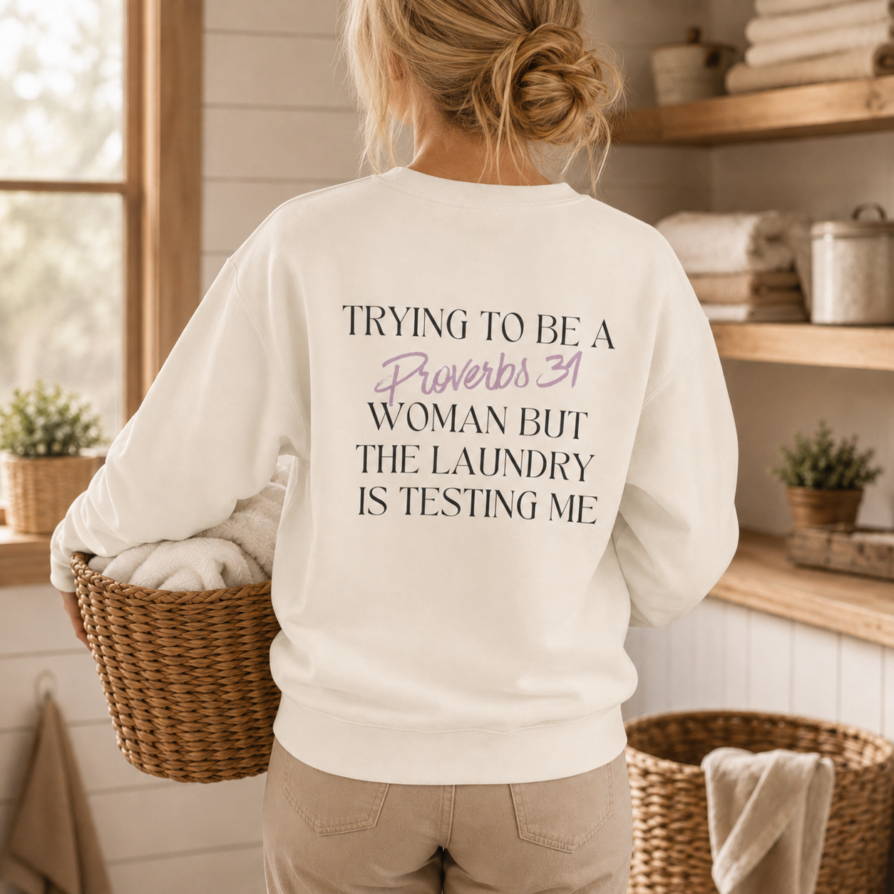 Proverbs 31-ish Crewneck Sweatshirt