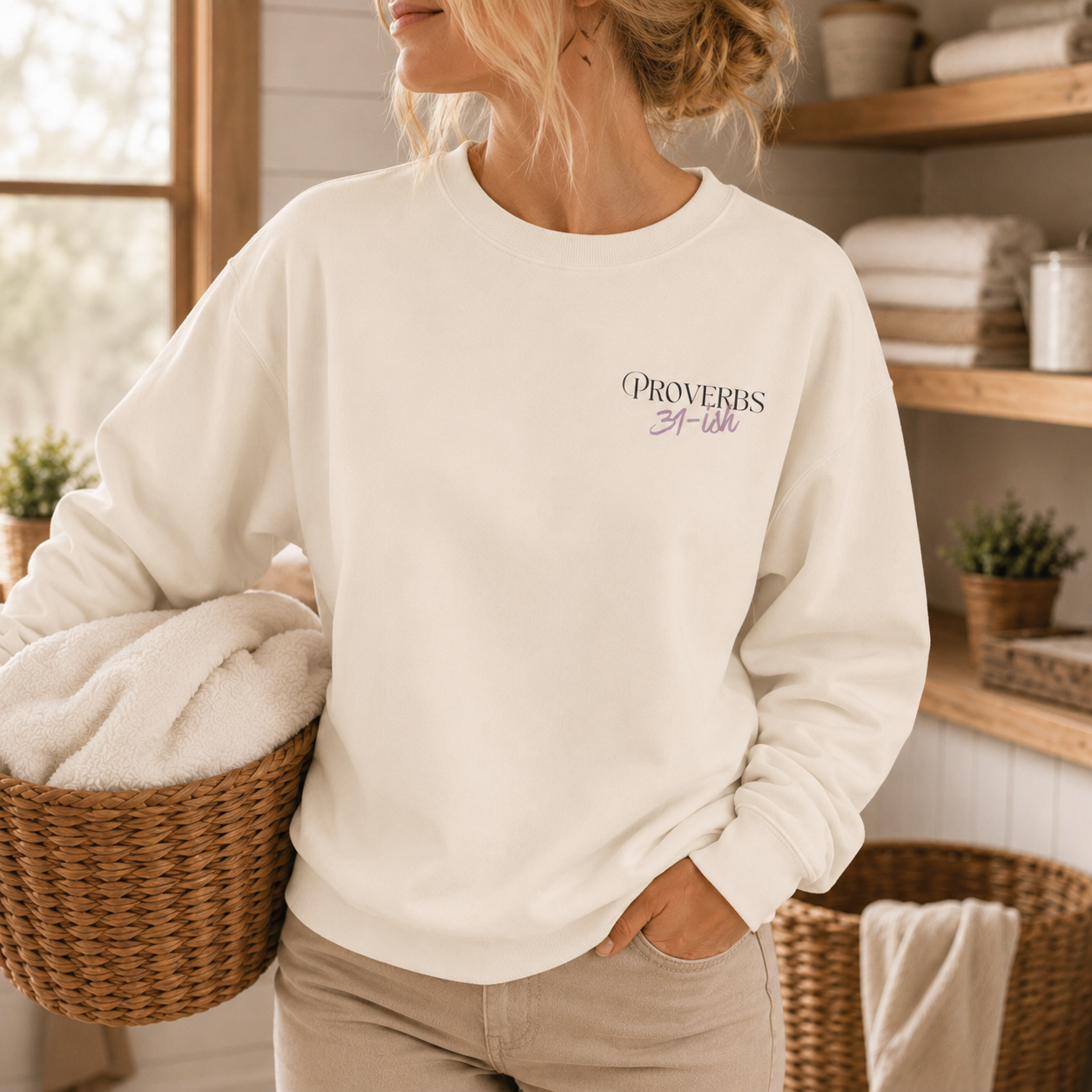 Proverbs 31-ish Crewneck Sweatshirt