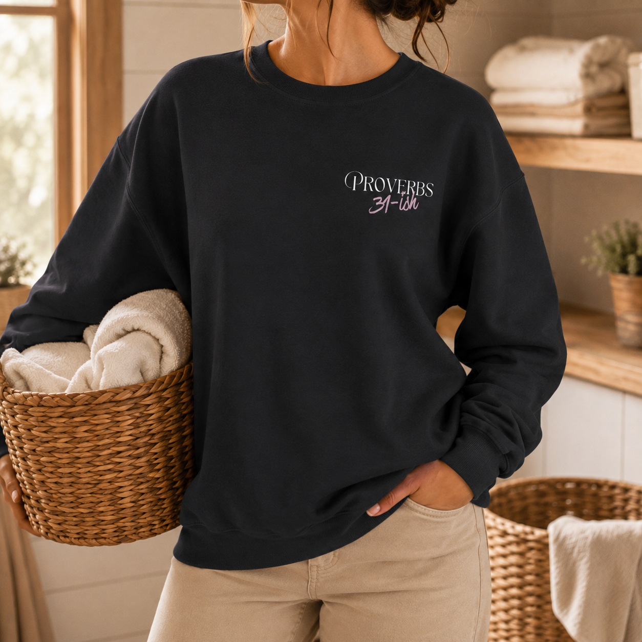 Proverbs 31-ish Crewneck Sweatshirt