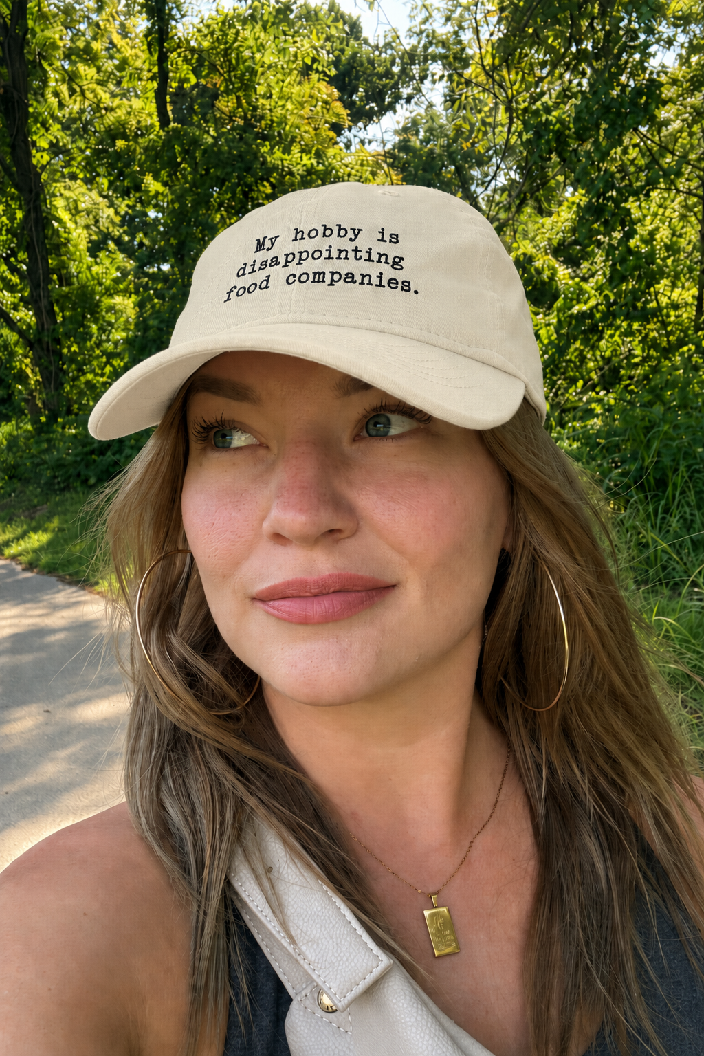 My Hobby Is Disappointing Food Companies Embroidered Cap