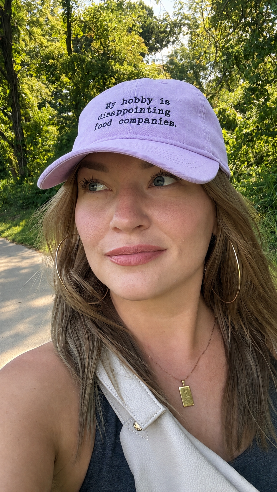 My Hobby Is Disappointing Food Companies Embroidered Cap