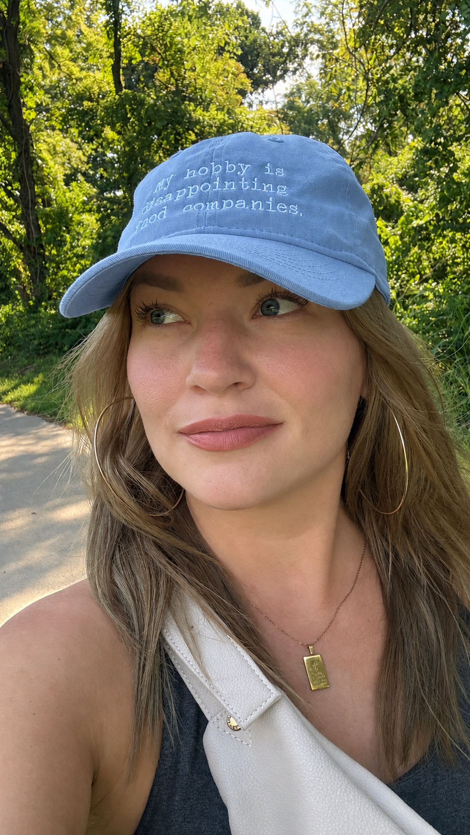My Hobby Is Disappointing Food Companies Embroidered Cap