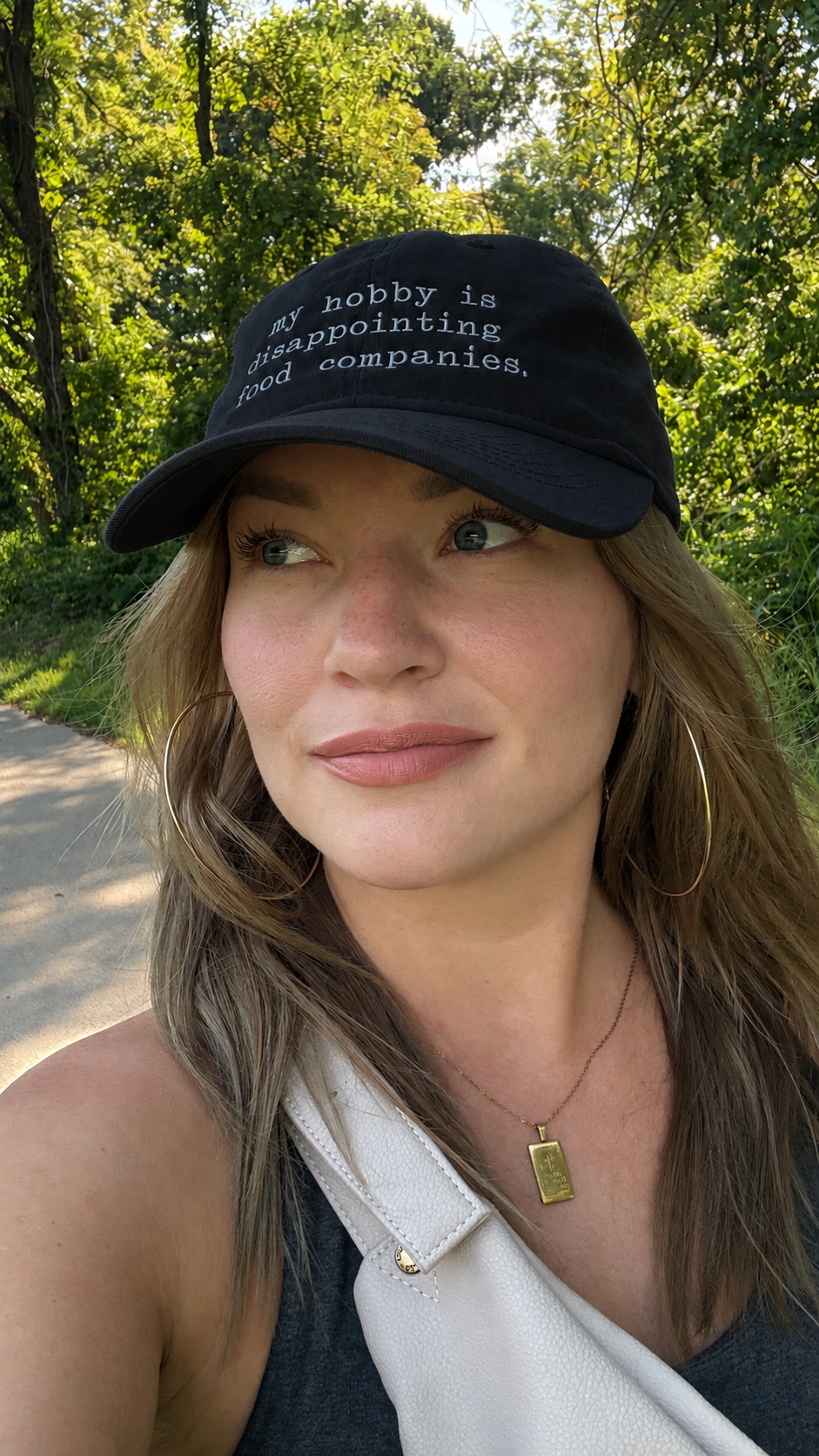 My Hobby Is Disappointing Food Companies Embroidered Cap