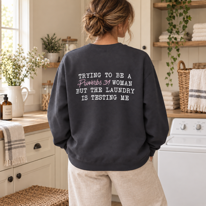Proverbs 31 Woman Crewneck Sweatshirt